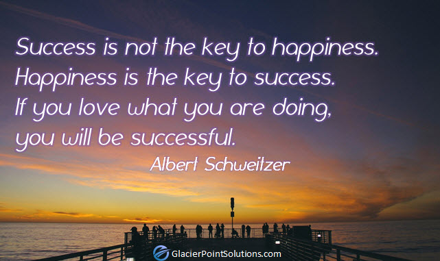 albert schweitzer, success, happiness