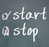 Start-Stop-Continue Feedback Model