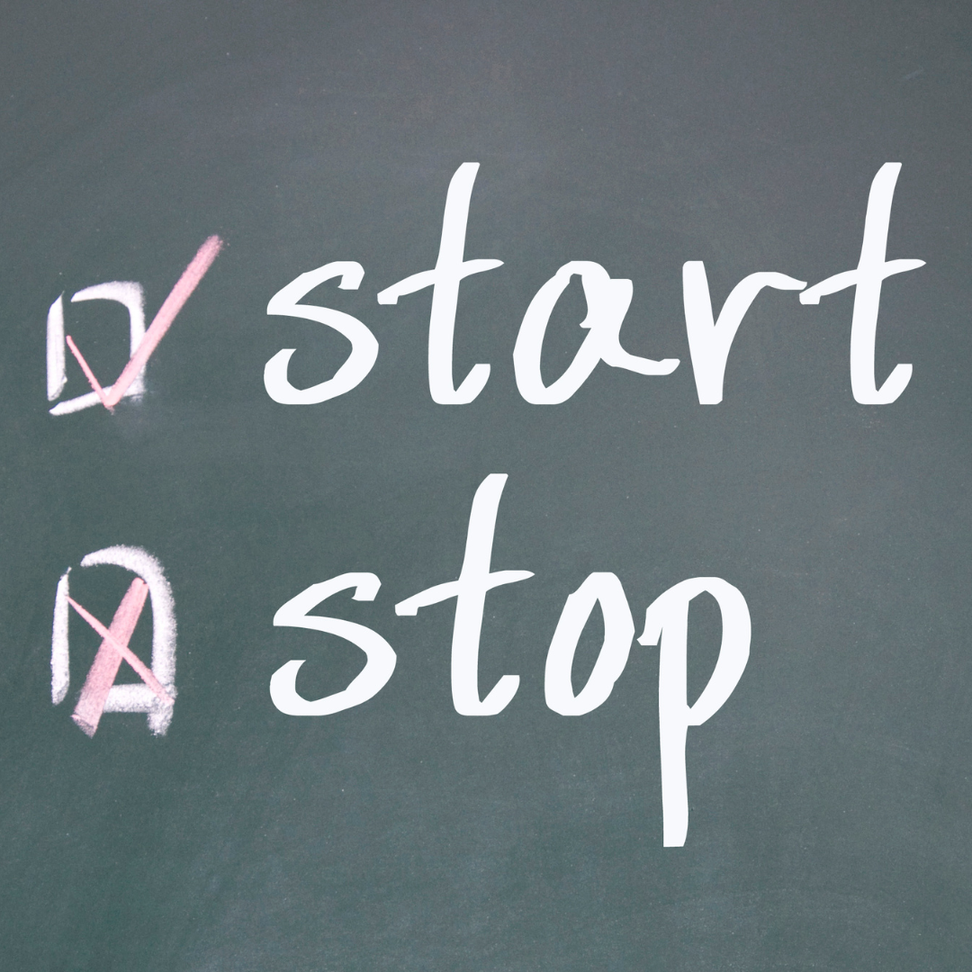 Start-Stop-Continue Feedback Model